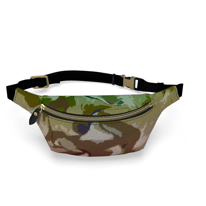 Fanny Pack Honeycomb Marble Abstract 2